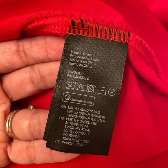 BRAND NEW Maternity (or not) Red Lace dress, Size Small - Picture 4 of 8